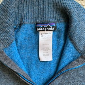 Patagonia W’s Merino 1/4 Zip, L, Forge Grey